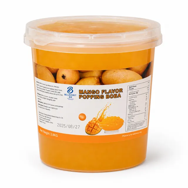 Mango Popping Boba