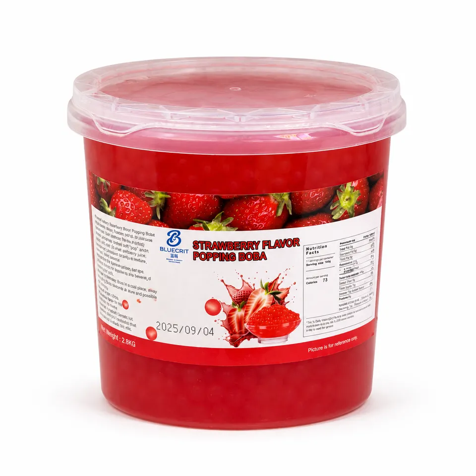Strawberry Popping Boba 